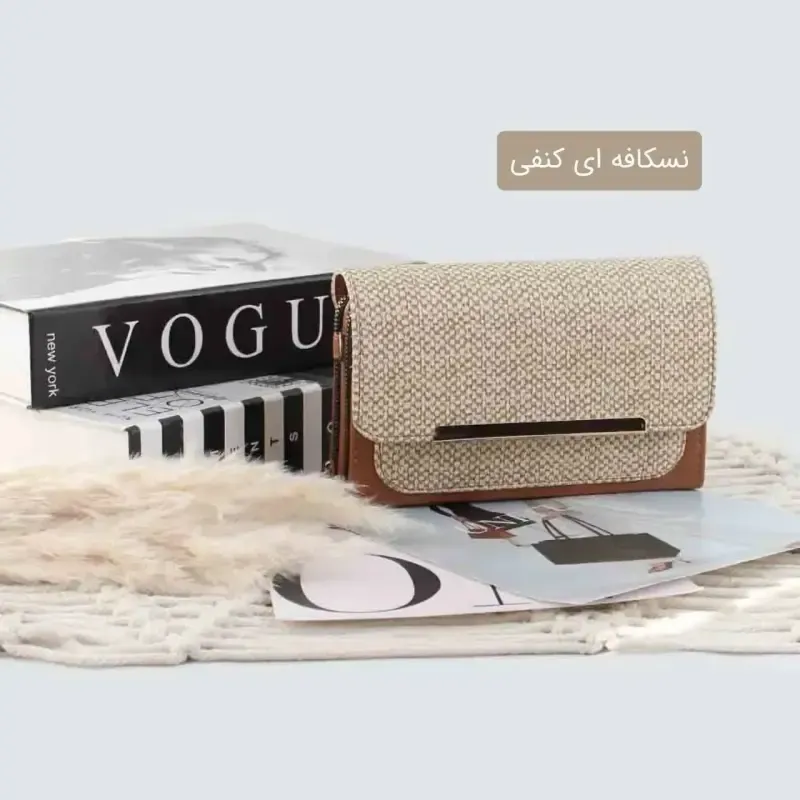 کیف پاسپورتی چرم مصنوعی زنانه مجلسی و اسپرت