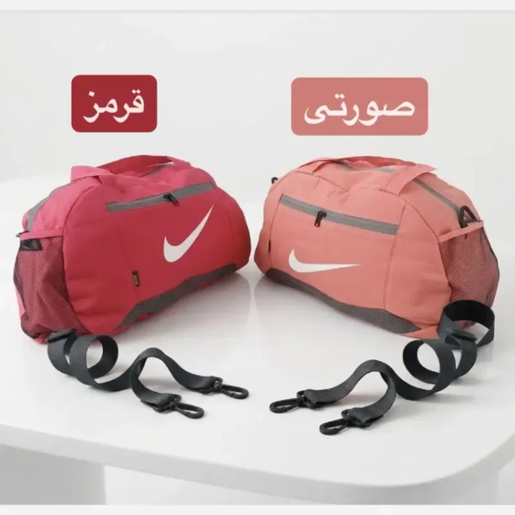 ساک ورزشی مسافرتی اسپرت پارچه ای سه بند ابعاد 40 در 25 در 15 سانتیمتر
