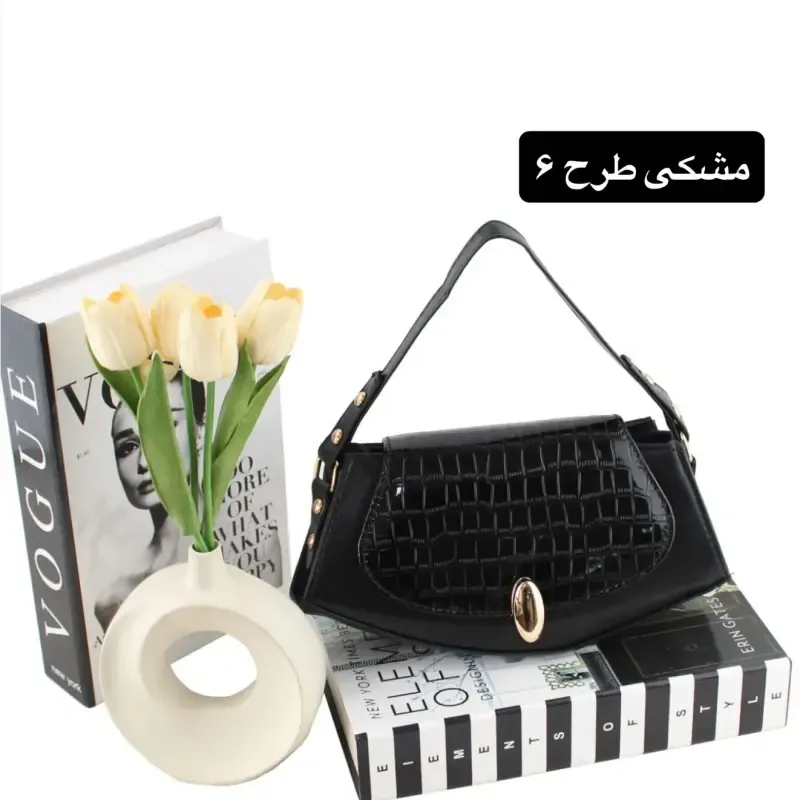کیف پاسپورتی زنانه چرم مصنوعی اسپرت مجلسی مدل زیپدار