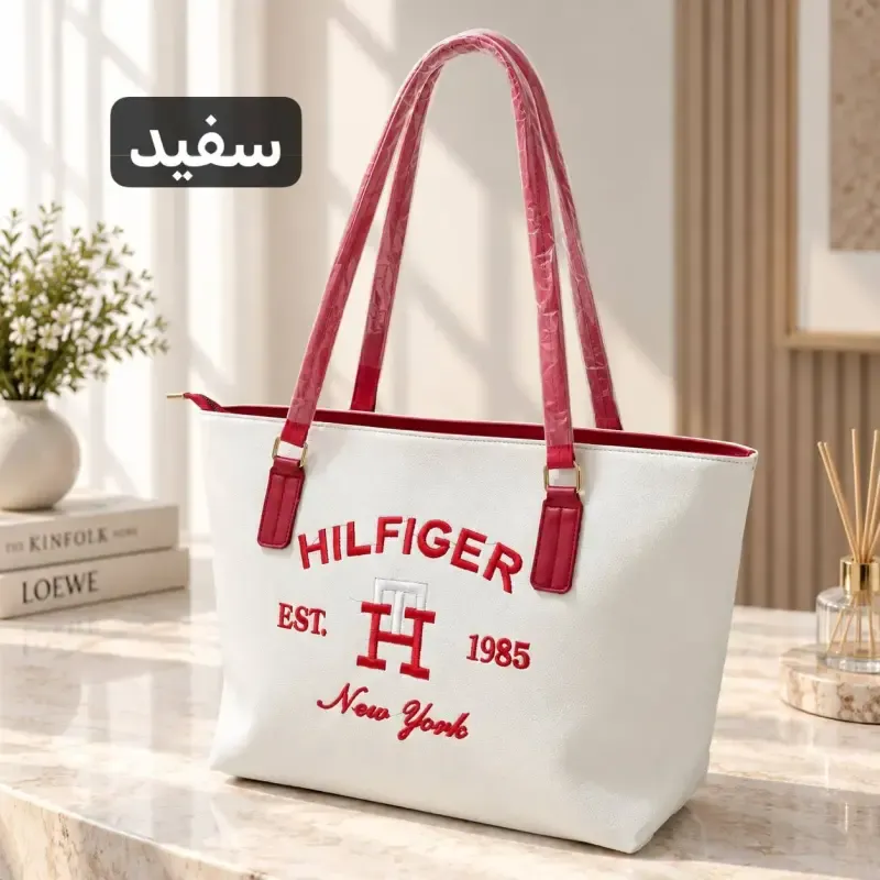 ساک دستی چرم مصنوعی اسپرت و روزمره ابعاد 47 در 30 سانتیمتر