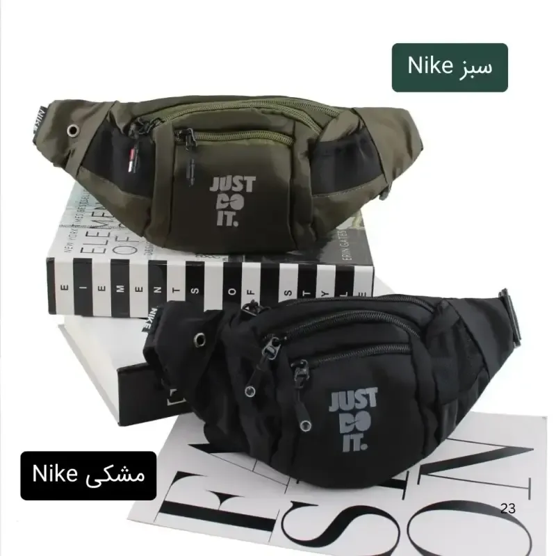 کیف مردانه پارچه ای اسپرت روزمره با بند بلند جیب دار