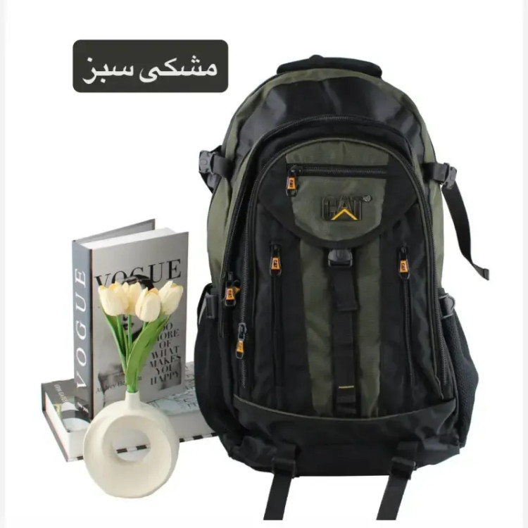 کوله پشتی روزمره و مدرسه پارچه ای دارای بند بلند و جیب دار