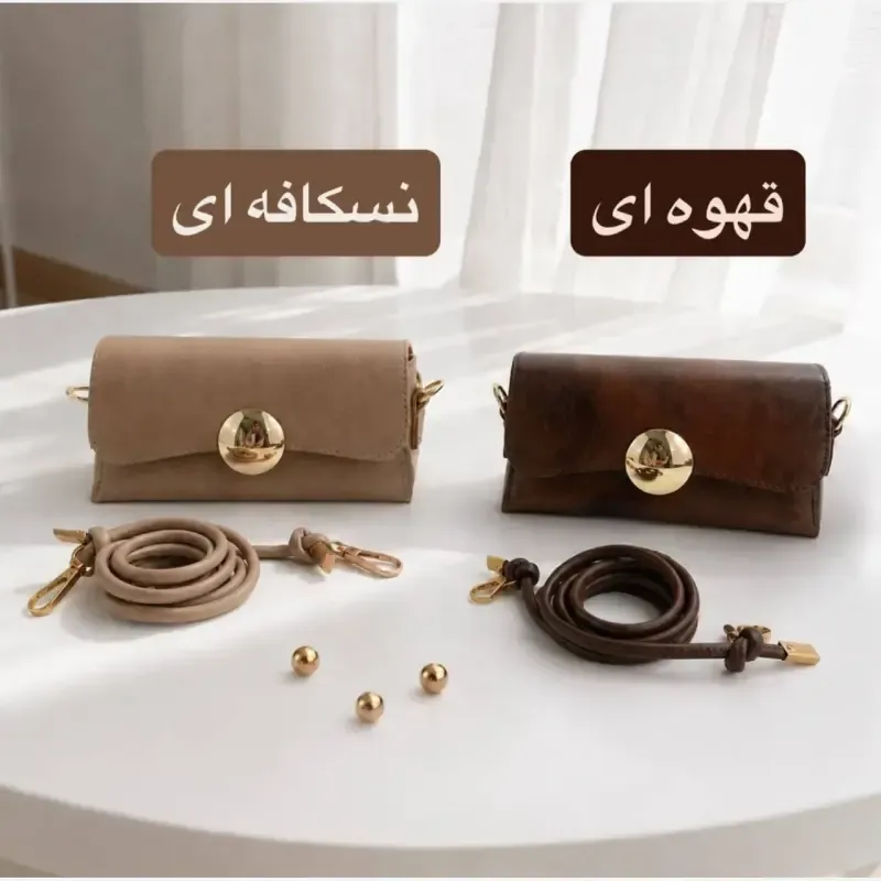 کیف پاسپورتی چرم مصنوعی زنانه روزمره و مجلسی