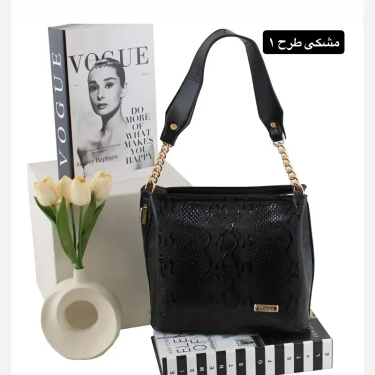 کیف زنانه چرم مصنوعی روزمره و مهمانی