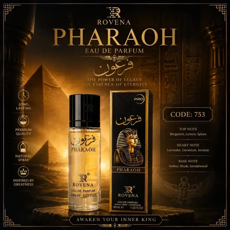 عطر جیبی روونا مدل فرعون حجم 30 میل