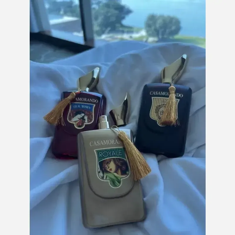 عطر زنانه فرگرنس ورد مدل کازاموراتی بوکت آیدل قرمز ادوپرفیوم حجم 100 میل طبع گرم و شیرین شرقی چوبی