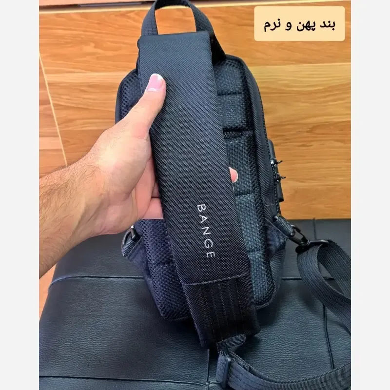بادی بگ مردانه بنج جنس ریپس خارجی ضد آب رمزدار مدل ساده