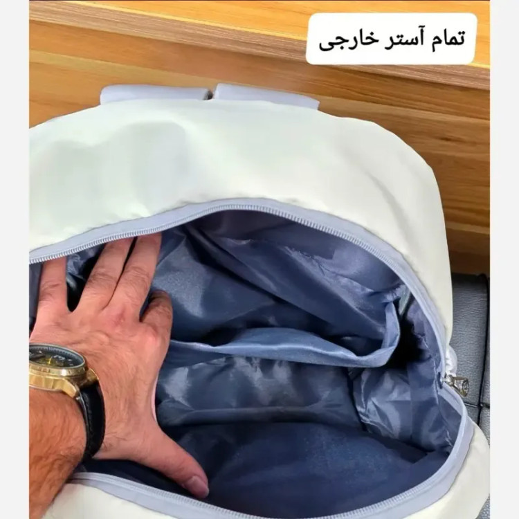 کوله پشتی مدرسه ضد آب رنگی مناسب دبستان و راهنمایی