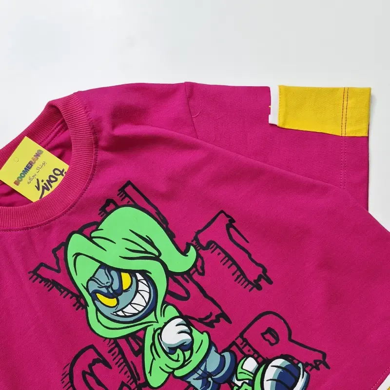 تیشرت بچگانه طرحدار انیمه لش استایل دخترانه و پسرانه 3 تا 13 سال
