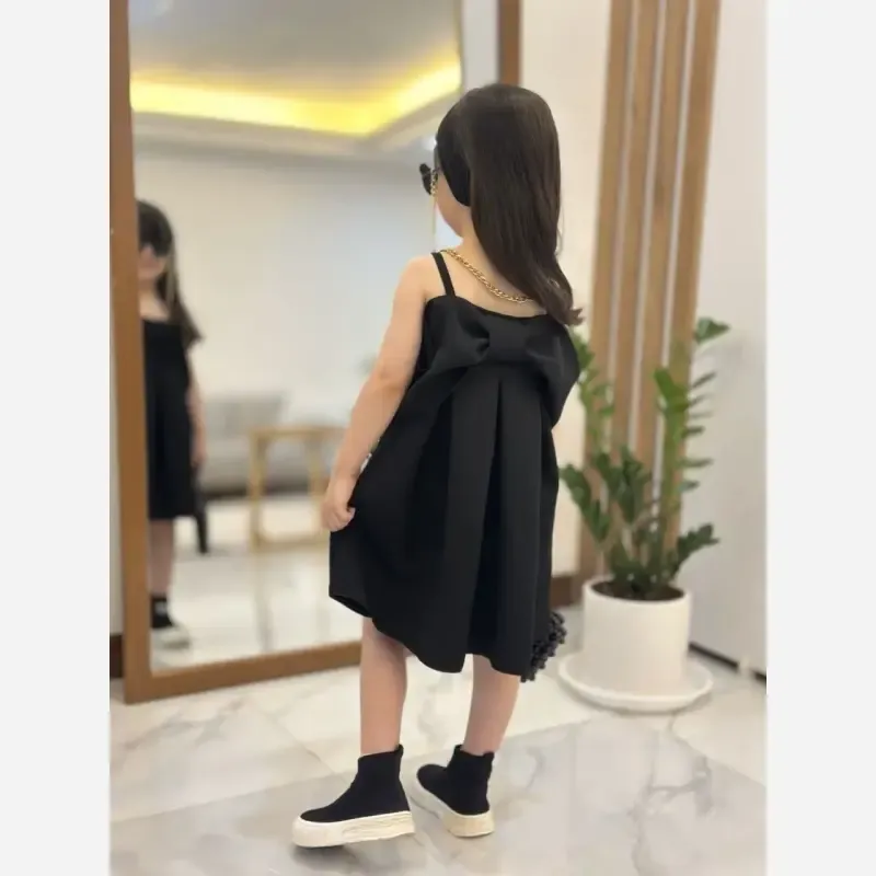 سارافون دخترانه مازراتی طرح پاپیون سایز 40 تا 60 مناسب 2 تا 11 سال