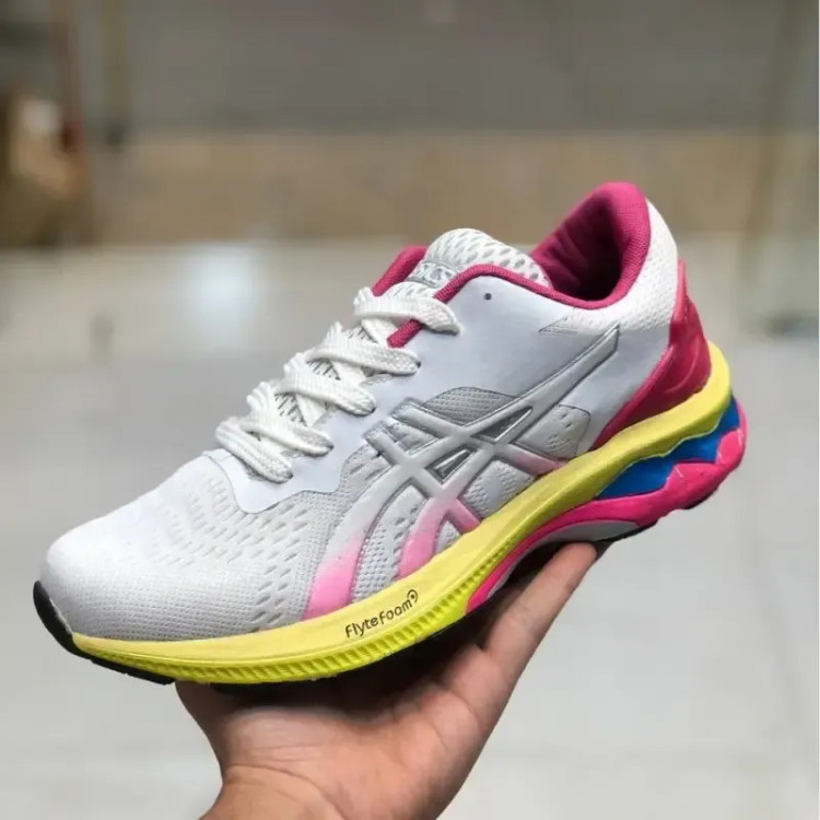کفش اسیکس Gel Nimbus مردانه سفید اسپرت سبک راحت پیادهروی روزمره