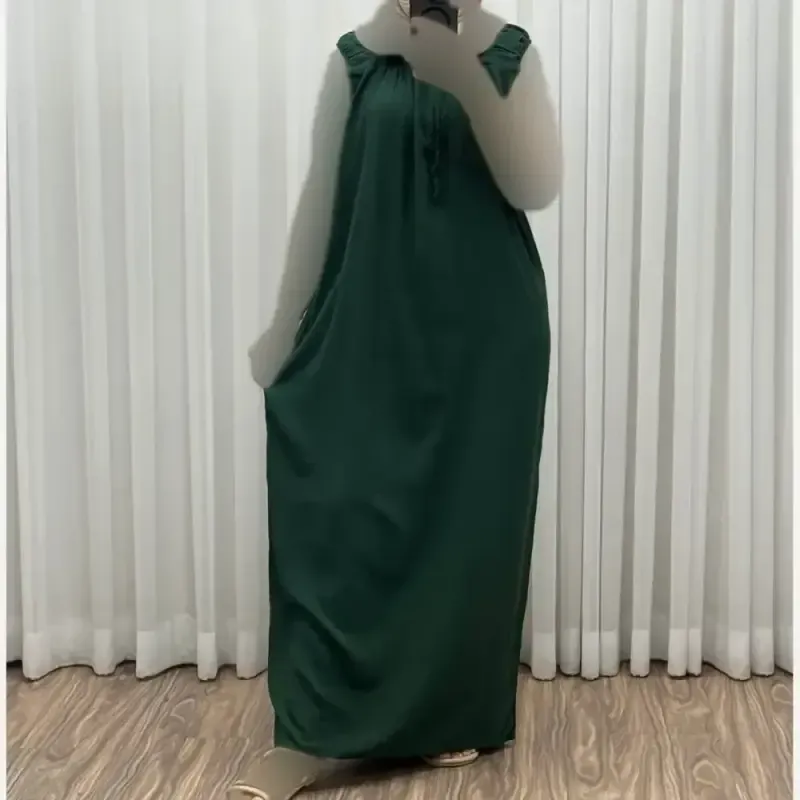 سارافون راحتی زنانه بلند نخی فری سایز مناسب تا سایز 54