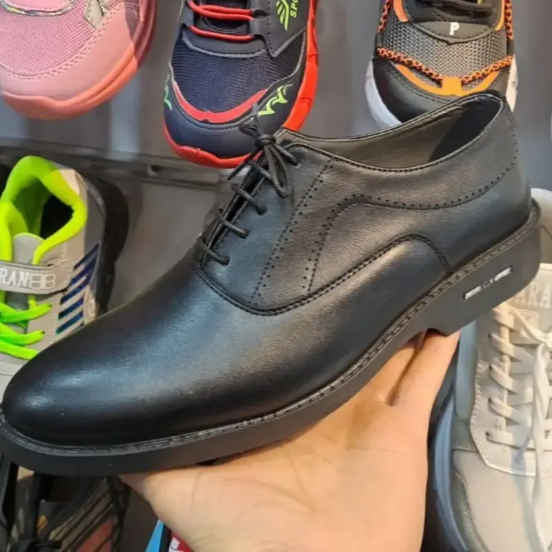 کفش مردانه چرم رسمی و مجلسی مدل ماهور رنگ مشکی و قهوه ای سایز 40 تا 44