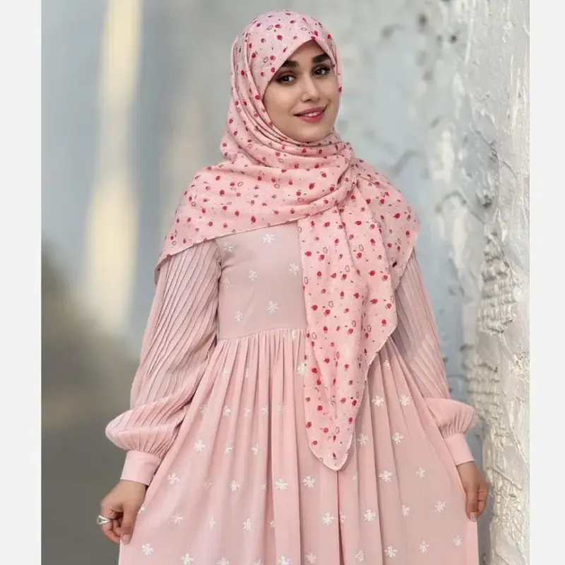 روسری نخی کاستوم طرح روژین قواره 110