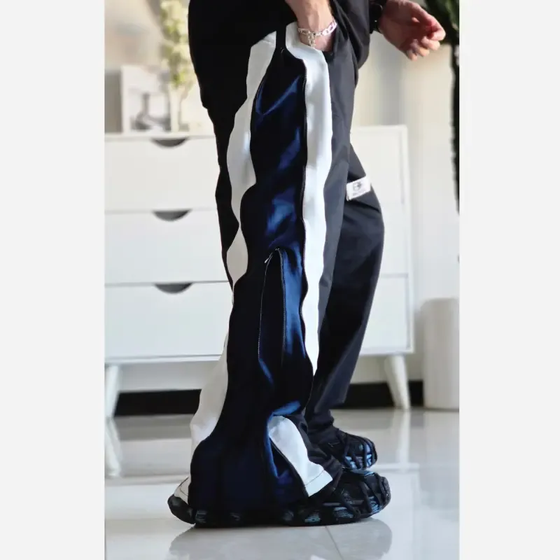 شلوار اسلش فول بگ بغل زیپ بالنسیاگا جنس گلکسی سایز XL XXL XXXL